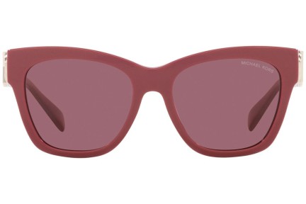 Okulary przeciwsłoneczne Michael Kors Empire Square MK2182U 32566G Kocie oczy Różowe