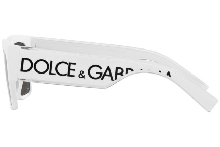 Okulary przeciwsłoneczne Dolce & Gabbana DG6184 331287 Kwadratowe Białe