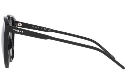Okulary przeciwsłoneczne Vogue Eyewear VO5509S W44/11 Okrągłe Czarne