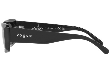 Okulary przeciwsłoneczne Vogue Eyewear VO5440S W44/87 Prostokątne Czarne