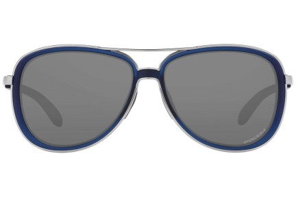 Okulary przeciwsłoneczne Oakley Split Time OO4129-24 Pilotki (Aviator) Niebieskie