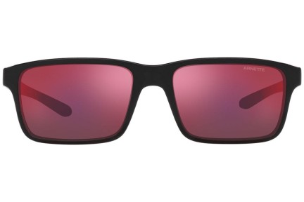 Okulary przeciwsłoneczne Arnette Mwamba AN4322 27536Q Prostokątne Czarne