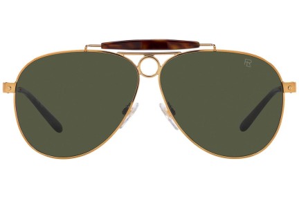 Okulary przeciwsłoneczne Ralph Lauren The Counrtyman RL7078 944931 Pilotki (Aviator) Złote
