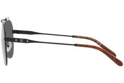 Okulary przeciwsłoneczne Ralph Lauren The Counrtyman RL7078 9304B1 Pilotki (Aviator) Czarne