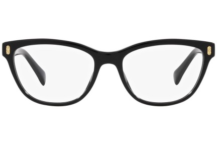 Okulary korekcyjne Ralph by Ralph Lauren RA7152U 5001 Owalne Czarne