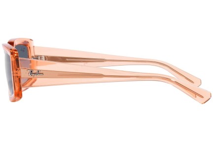 Okulary przeciwsłoneczne Ray-Ban Kiliane RB4395 66868F Prostokątne Pomarańczowe