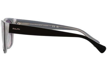 Okulary przeciwsłoneczne Ralph by Ralph Lauren RA5303U 606636 Kwadratowe Czarne