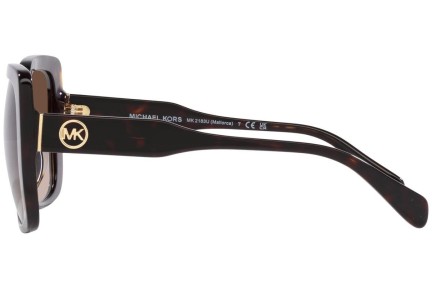 Okulary przeciwsłoneczne Michael Kors Mallorca MK2183U 300613 Kwadratowe Havana