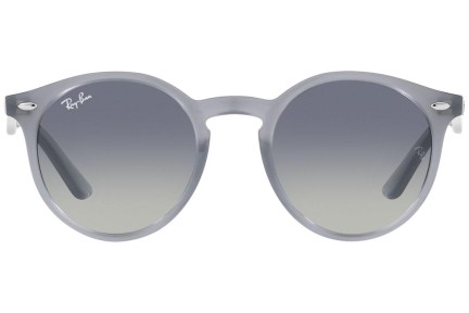 Okulary przeciwsłoneczne Ray-Ban Junior RJ9064S 71344L Okrągłe Szare