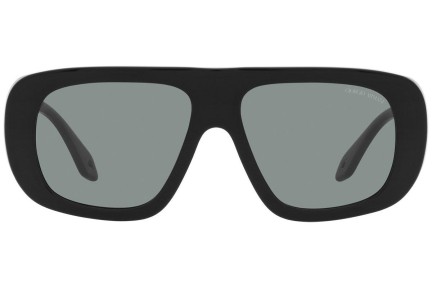 Okulary przeciwsłoneczne Giorgio Armani AR8183 587556 Nieregularny Czarne