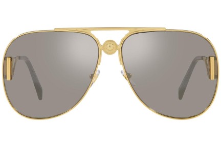 Okulary przeciwsłoneczne Versace VE2255 10026G Pilotki (Aviator) Złote