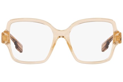 Okulary korekcyjne Burberry BE2374 4063 Oversize Beżowe