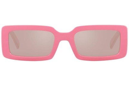 Okulary przeciwsłoneczne Dolce & Gabbana DG6187 3262/5 Prostokątne Różowe