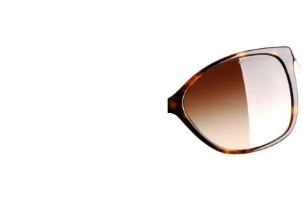 Okulary przeciwsłoneczne Emporio Armani EA4025 502613 Kocie oczy Havana