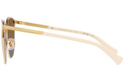 Sunglasses Ralph by Ralph Lauren RA4140 9004T5 Polarized Okrągłe Złote