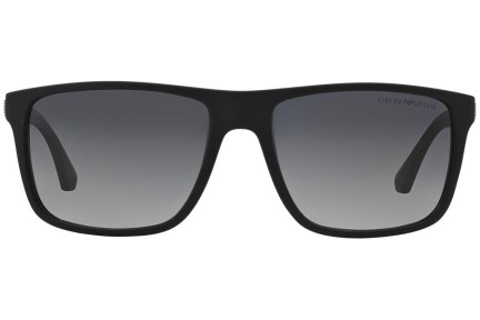 Solbriller Emporio Armani EA4033 5229T3 Polarized Firkantet Sort