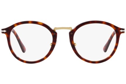 Okulary korekcyjne Persol Vico PO3309V 24 Okrągłe Havana