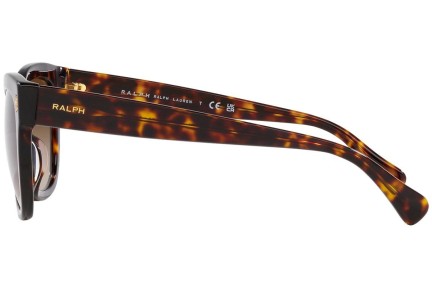 Okulary przeciwsłoneczne Ralph by Ralph Lauren RA5301U 500313 Kocie oczy Havana