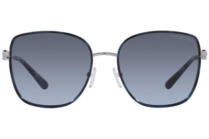 Okulary przeciwsłoneczne Michael Kors Empire Square 2 MK1129J 10158F Kwadratowe Srebrne