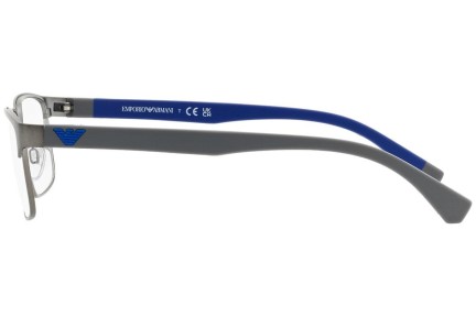 Okulary korekcyjne Emporio Armani EA1105 3095 Prostokątne Srebrne