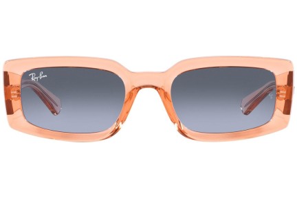 Okulary przeciwsłoneczne Ray-Ban Kiliane RB4395 66868F Prostokątne Pomarańczowe