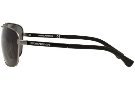 Okulary przeciwsłoneczne Emporio Armani EA2033 313087 Pilotki (Aviator) Szare