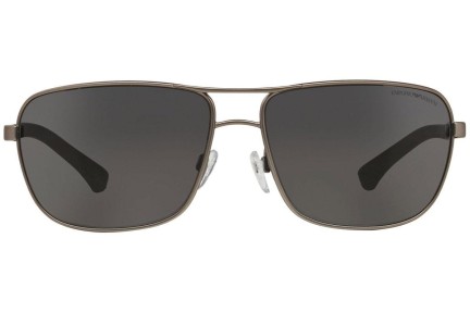 Okulary przeciwsłoneczne Emporio Armani EA2033 313087 Pilotki (Aviator) Szare