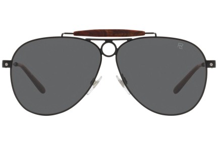 Okulary przeciwsłoneczne Ralph Lauren The Counrtyman RL7078 9304B1 Pilotki (Aviator) Czarne