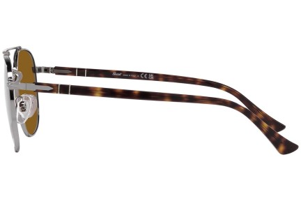 Okulary przeciwsłoneczne Persol PO1006S 513/33 Pilotki (Aviator) Srebrne
