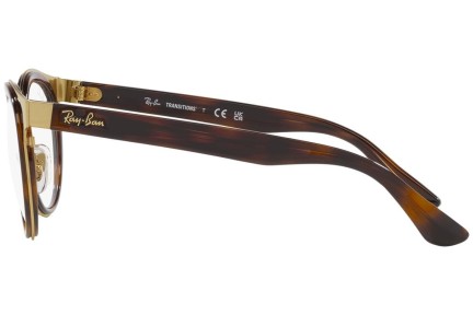 Okulary przeciwsłoneczne Ray-Ban Bonnie RB3710 001/M1 Okrągłe Havana