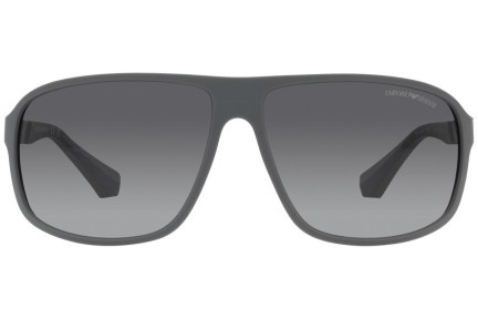 Okulary przeciwsłoneczne Emporio Armani EA4029 5060T3 Polarized Pilotki (Aviator) Szare