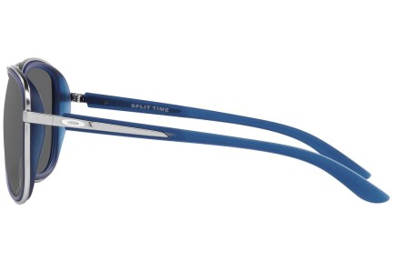 Okulary przeciwsłoneczne Oakley Split Time OO4129-24 Pilotki (Aviator) Niebieskie