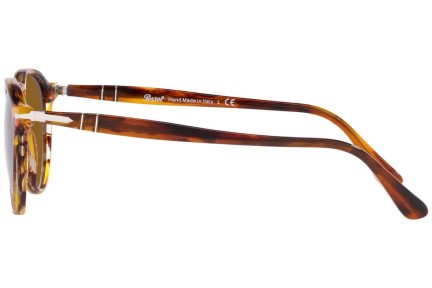 Okulary przeciwsłoneczne Persol PO3286S 115733 Okrągłe Havana