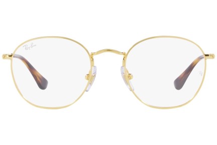 Okulary korekcyjne Ray-Ban Junior Junior Rob RY9572V 4051 Okrągłe Złote