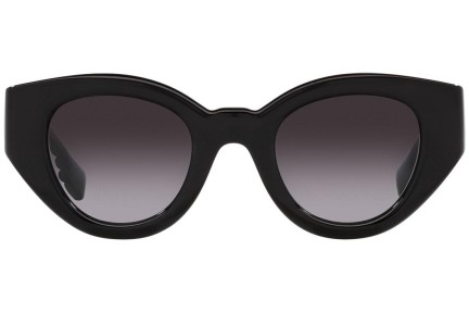Okulary przeciwsłoneczne Burberry Meadow BE4390 30018G Nieregularny Czarne