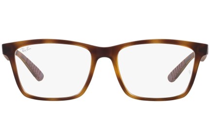 Okulary korekcyjne Ray-Ban RX7025 8282 Kwadratowe Havana
