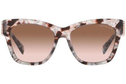 Okulary przeciwsłoneczne Michael Kors Empire Square MK2182U 334513 Kocie oczy Havana