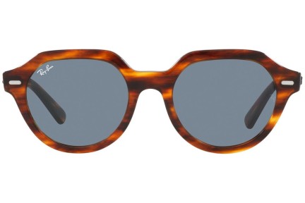 Okulary przeciwsłoneczne Ray-Ban Gina RB4399 954/62 Kwadratowe Havana