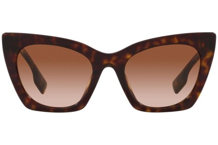 Okulary przeciwsłoneczne Burberry Marianne BE4372U 300213 Kocie oczy Havana