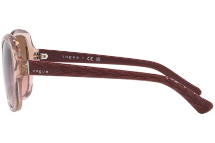 Okulary przeciwsłoneczne Vogue Eyewear VO2871S 286414 Oversize Różowe