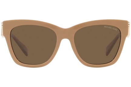 Okulary przeciwsłoneczne Michael Kors Empire Square MK2182U 355573 Kocie oczy Brązowe