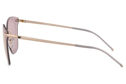 Okulary przeciwsłoneczne Emporio Armani EA2075 31671N Kwadratowe Złote