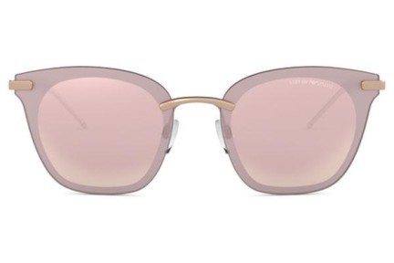 Okulary przeciwsłoneczne Emporio Armani EA2075 31671N Kwadratowe Złote