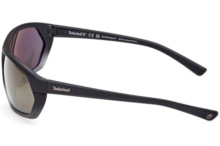 Слънчеви очила Timberland TB9310 02R Polarized Правоъгълни Черна