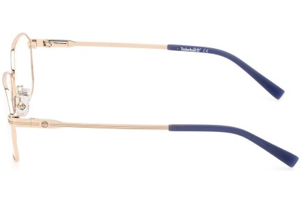 Okulary korekcyjne Timberland TB1798 032 Prostokątne Złote