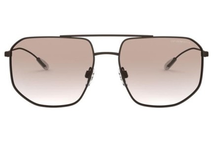 Okulary przeciwsłoneczne Emporio Armani EA2097 329813 Kwadratowe Brązowe