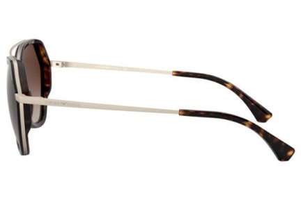 Okulary przeciwsłoneczne Emporio Armani EA2098 300213 Okrągłe Havana