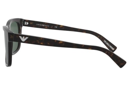 Okulary przeciwsłoneczne Emporio Armani EA4142 508971 Kwadratowe Havana