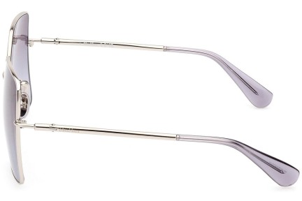 Okulary przeciwsłoneczne Max Mara MM0062-H 16W Oversize Srebrne