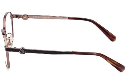 Okulary korekcyjne Moncler ML5177-H 036 Prostokątne Brązowe